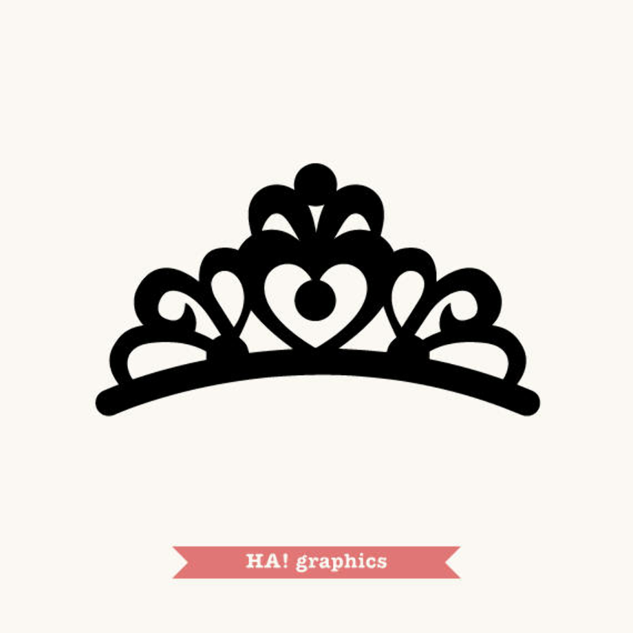 271 Silhouette Princess Crown Svg Svg Png Eps Dxf File