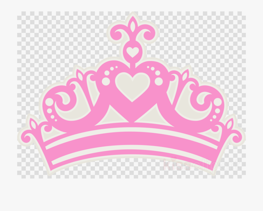 transparent crown pink