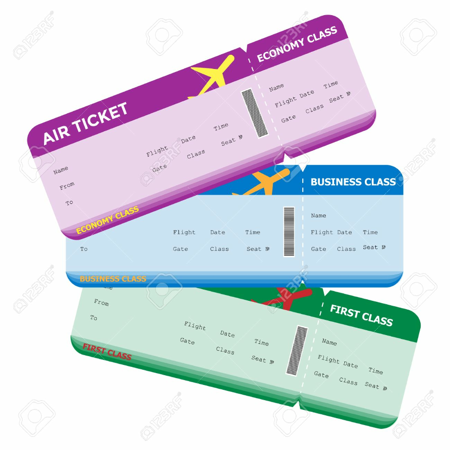 ticket clipart boarding pass