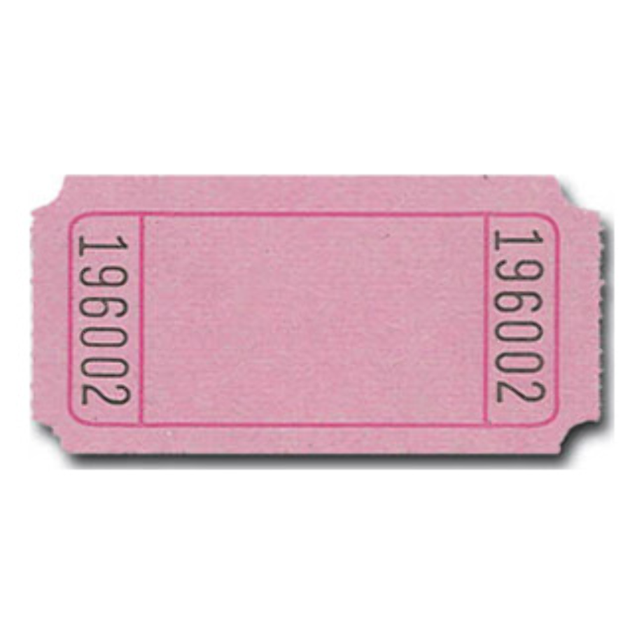 ticket clipart pink
