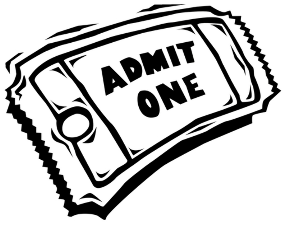 movie theater clipart ticket