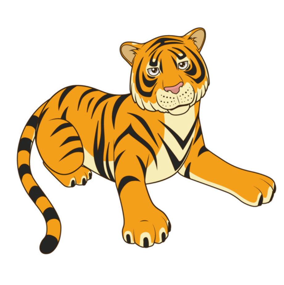 Download High Quality tiger clipart vector Transparent PNG Images - Art