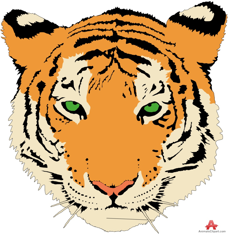 Download High Quality tiger clipart face Transparent PNG Images - Art ...