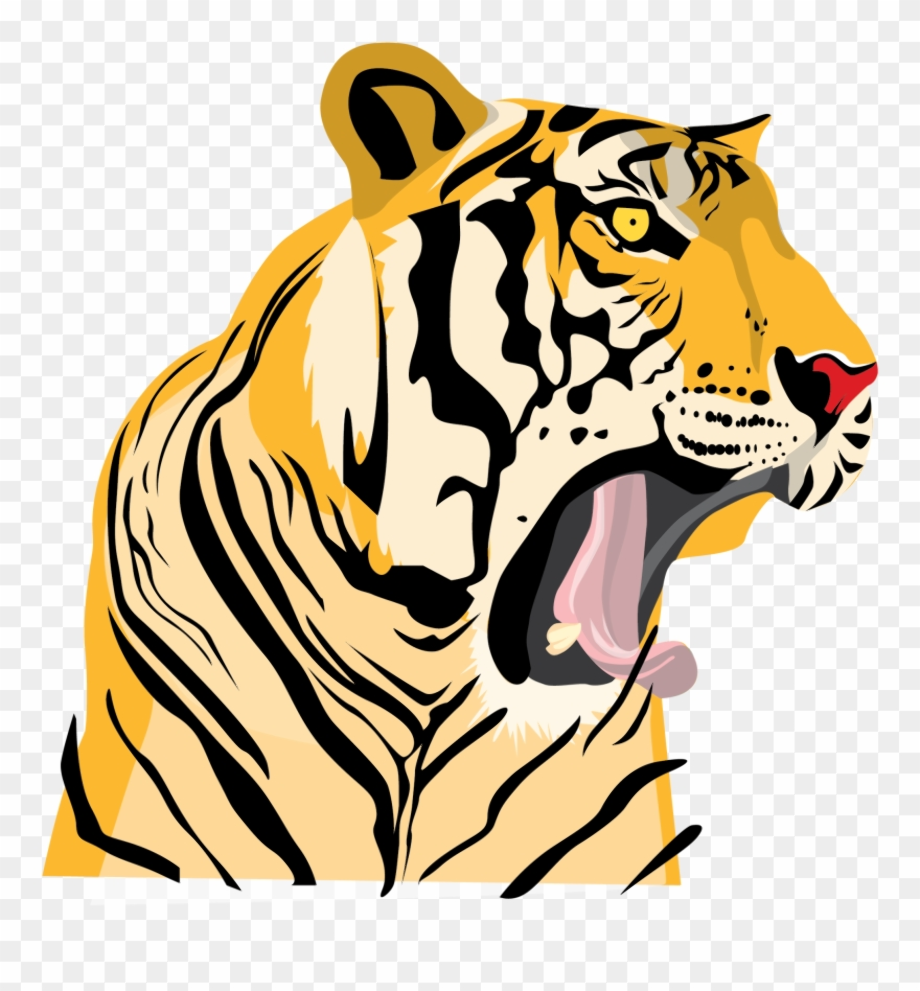 Download High Quality tiger clipart roaring Transparent PNG Images ...