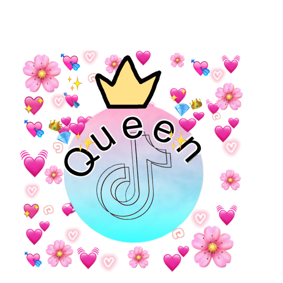 tiktok logo queen