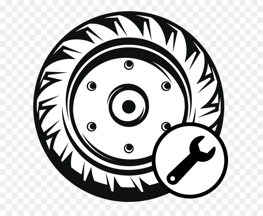 tire clipart tractor