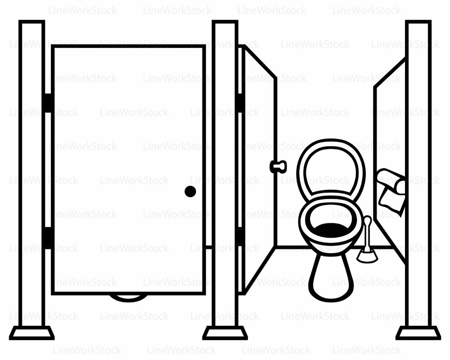 toilet clipart public