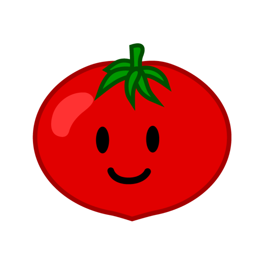 tomato clipart character