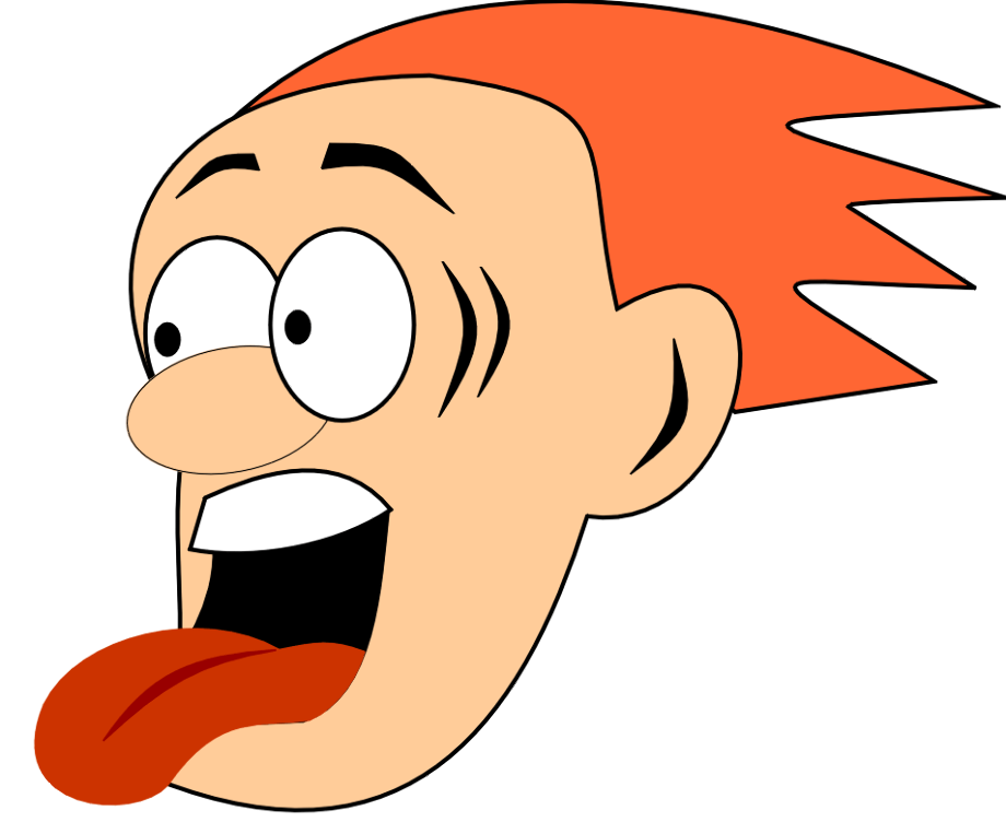 tongue clipart sticking out