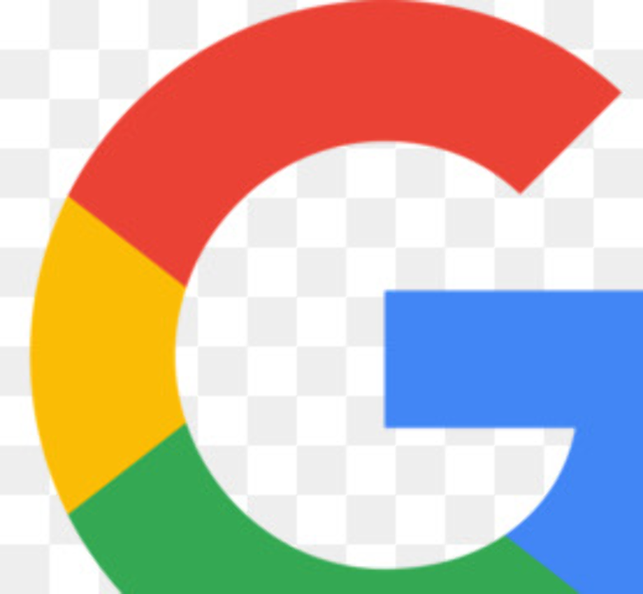 black and white google drive logo