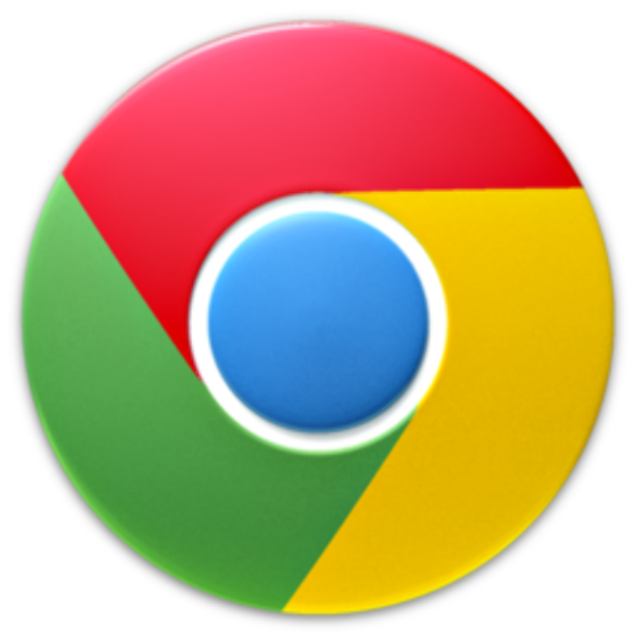 transparent google chrome logo black and white