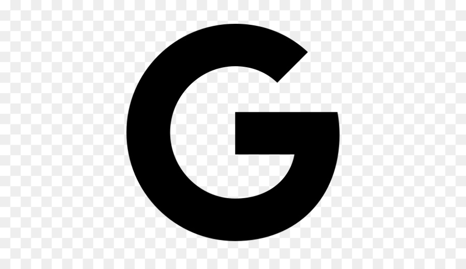 google logo transparent black
