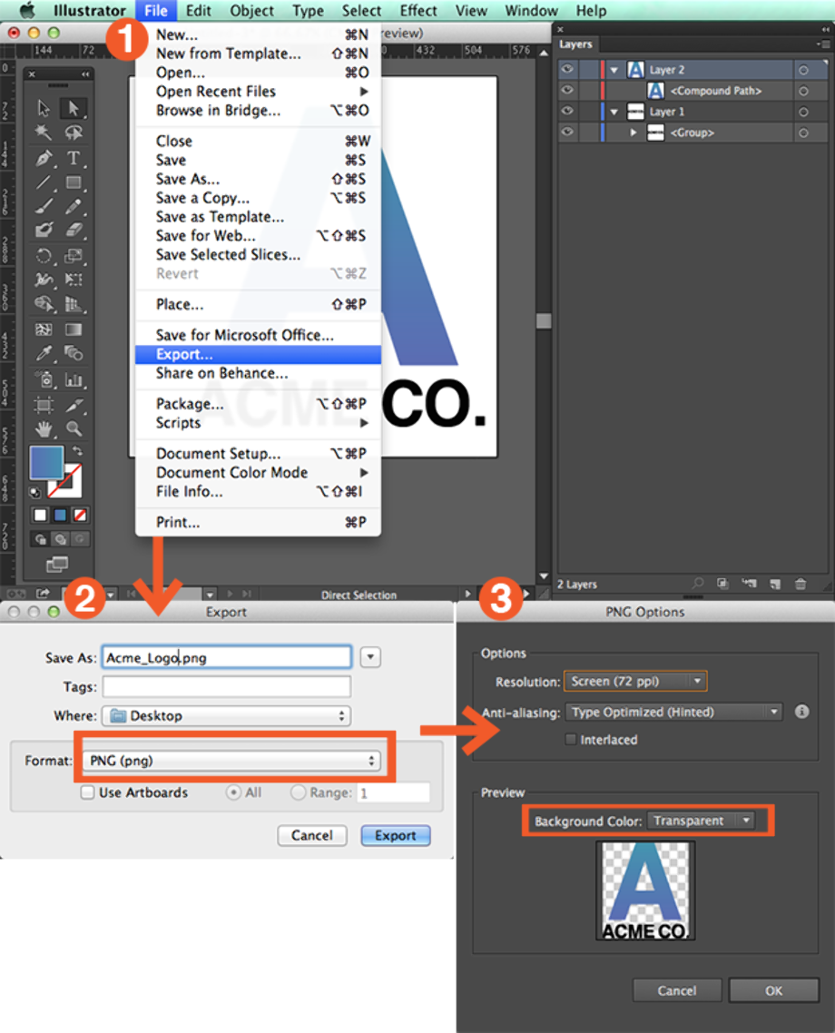 adobe illustrator make artboard transparent