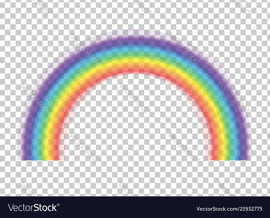 transparent background rainbow