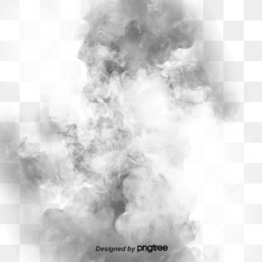 Background transparent smoke