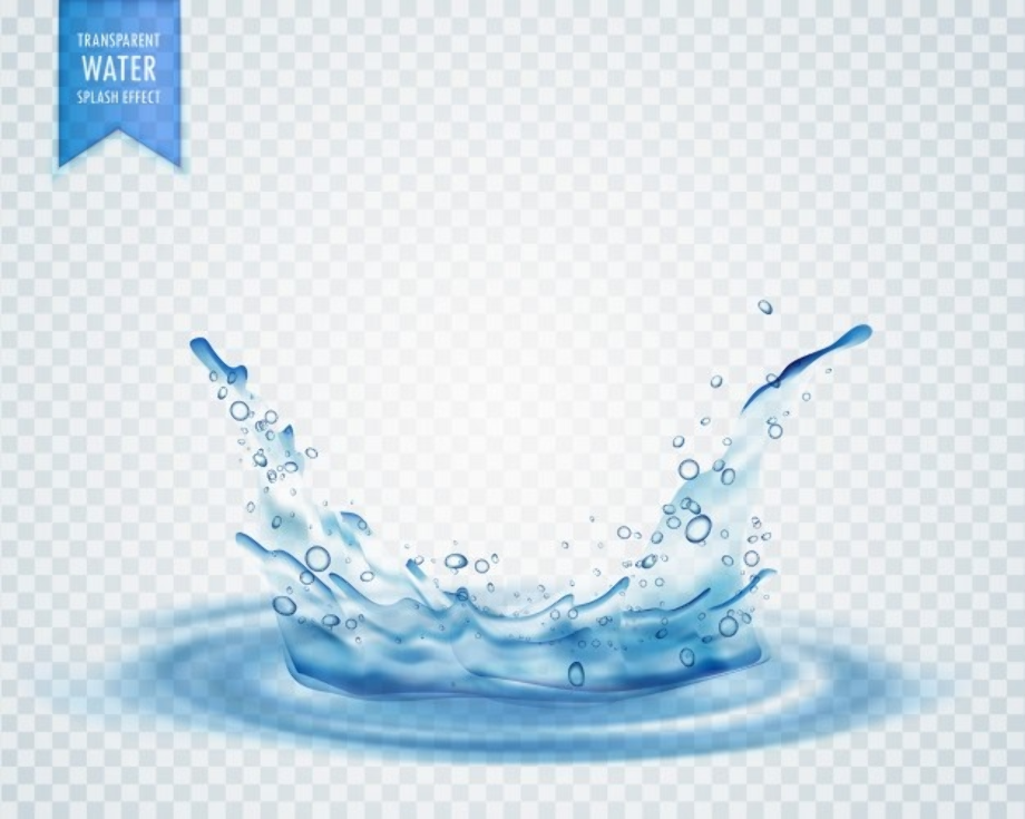 transparent background illustrator water drops