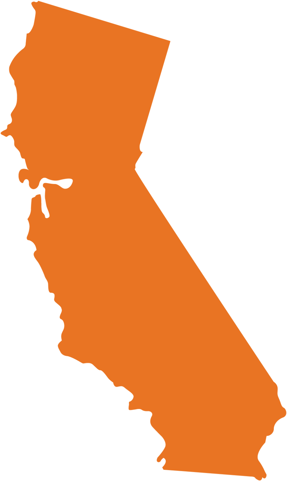 california transparent graphic