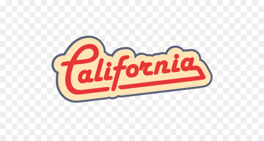 transparent california sign