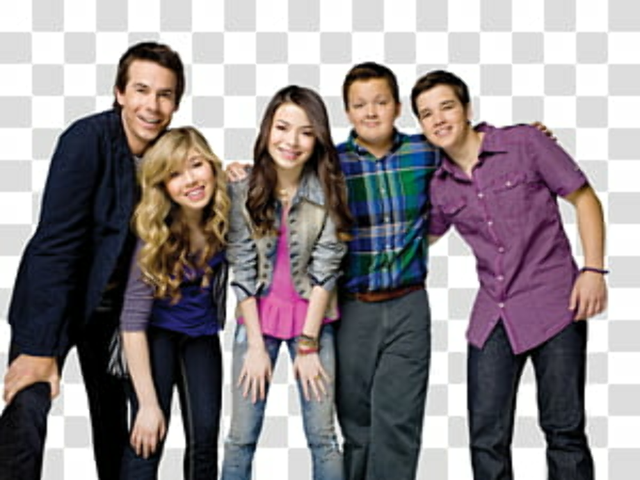 transparent cast icarly