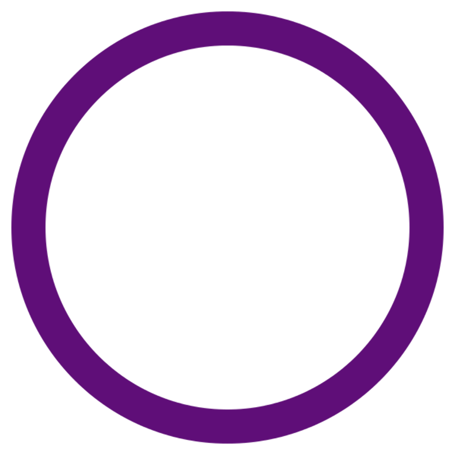 circle transparent purple