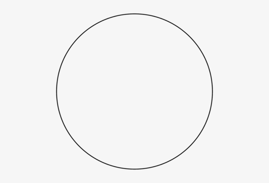 transparent circle thin