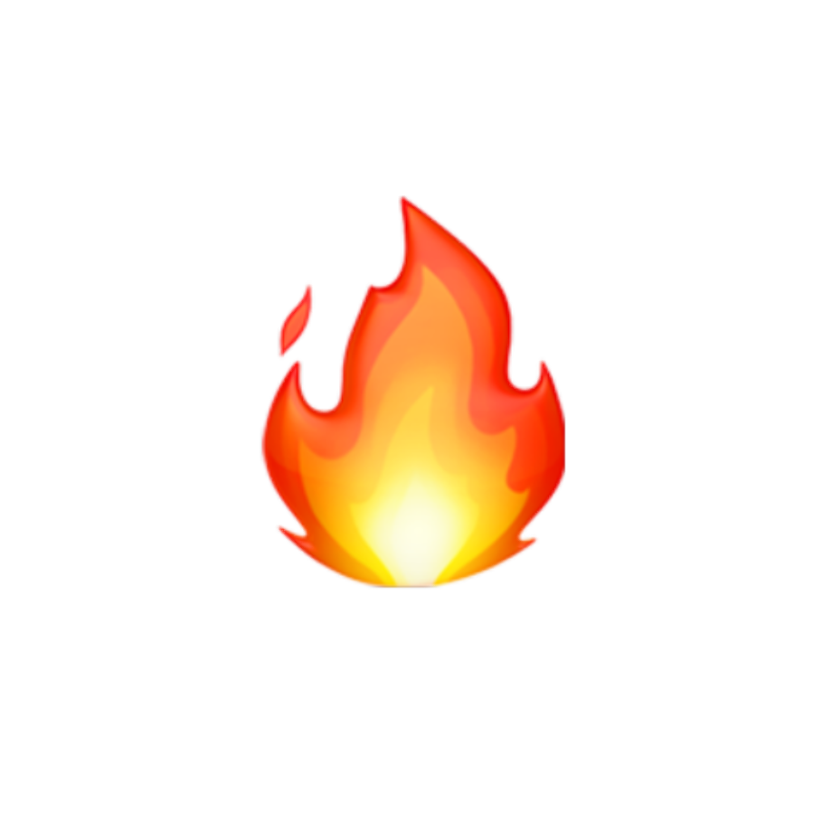 Download High Quality fire emoji transparent instagram Transparent PNG