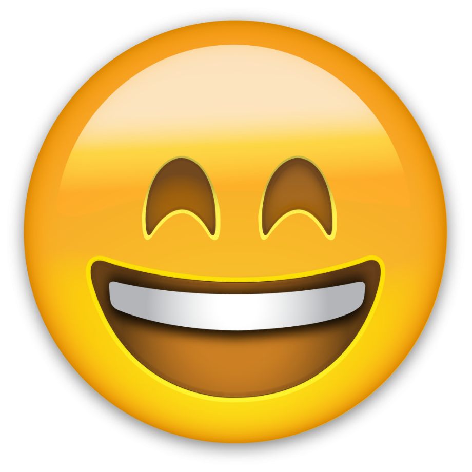 Happy Emoji Transparent Small Daune Eolande