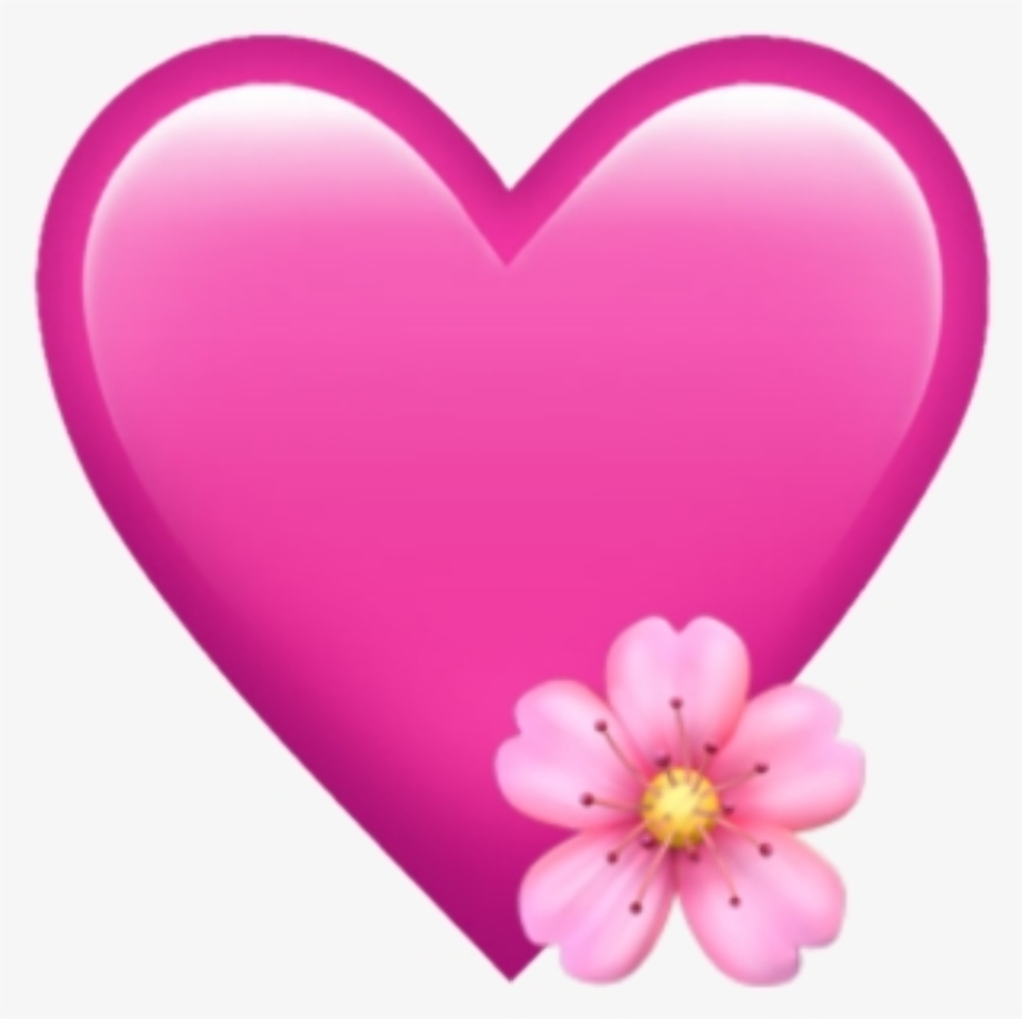 transparent hearts emoji