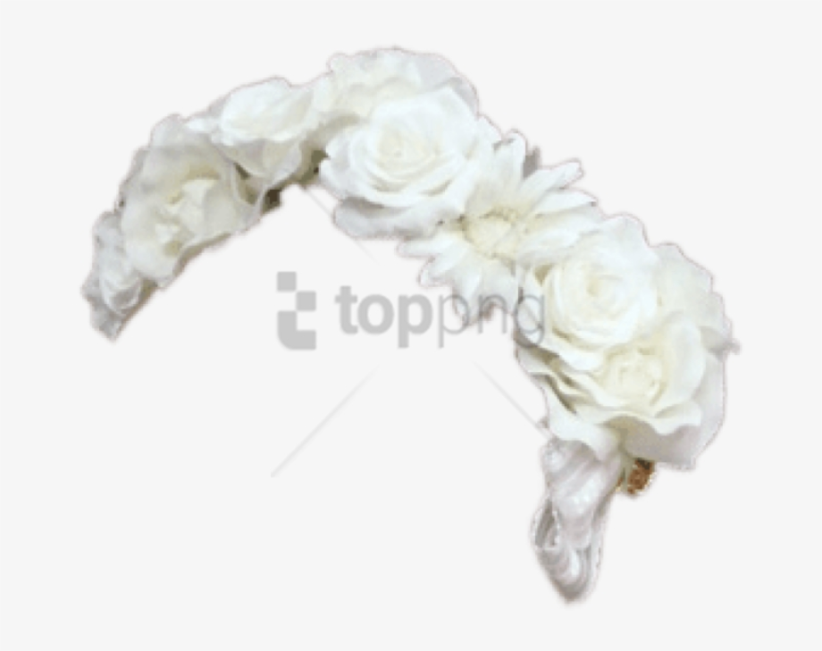 Download High Quality transparent flower crown white Transparent PNG