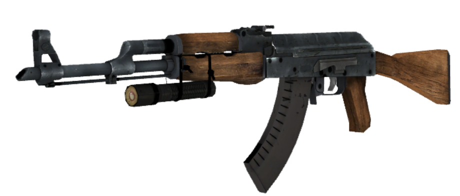 Transparent gun ak47. Ak left dead wiki