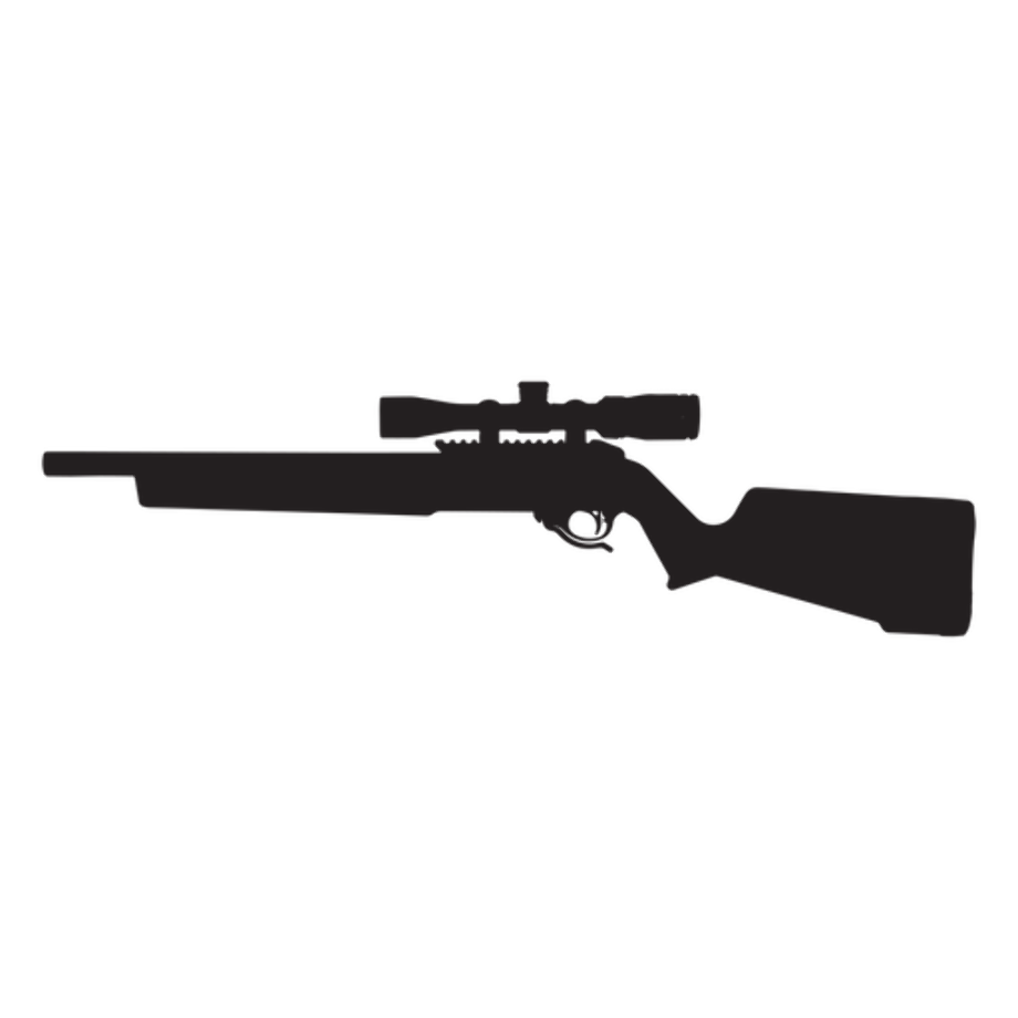 transparent gun rifle