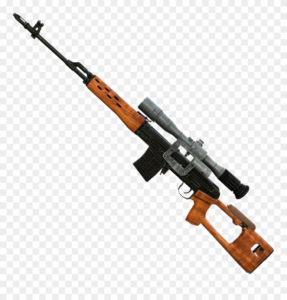 transparent gun rifle
