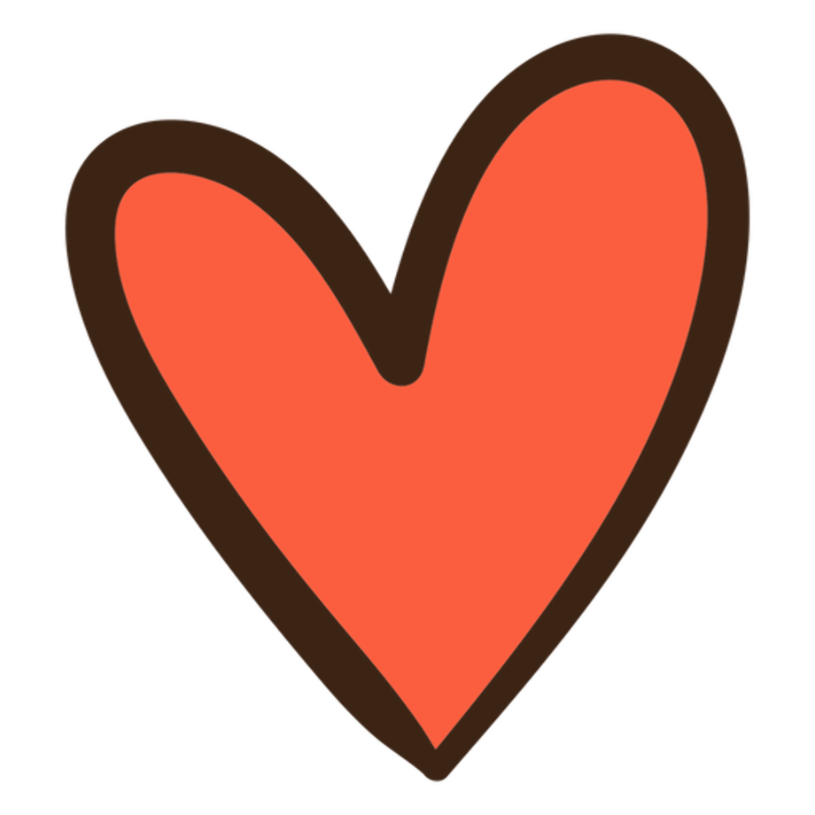 Download High Quality transparent hearts doodle Transparent PNG Images
