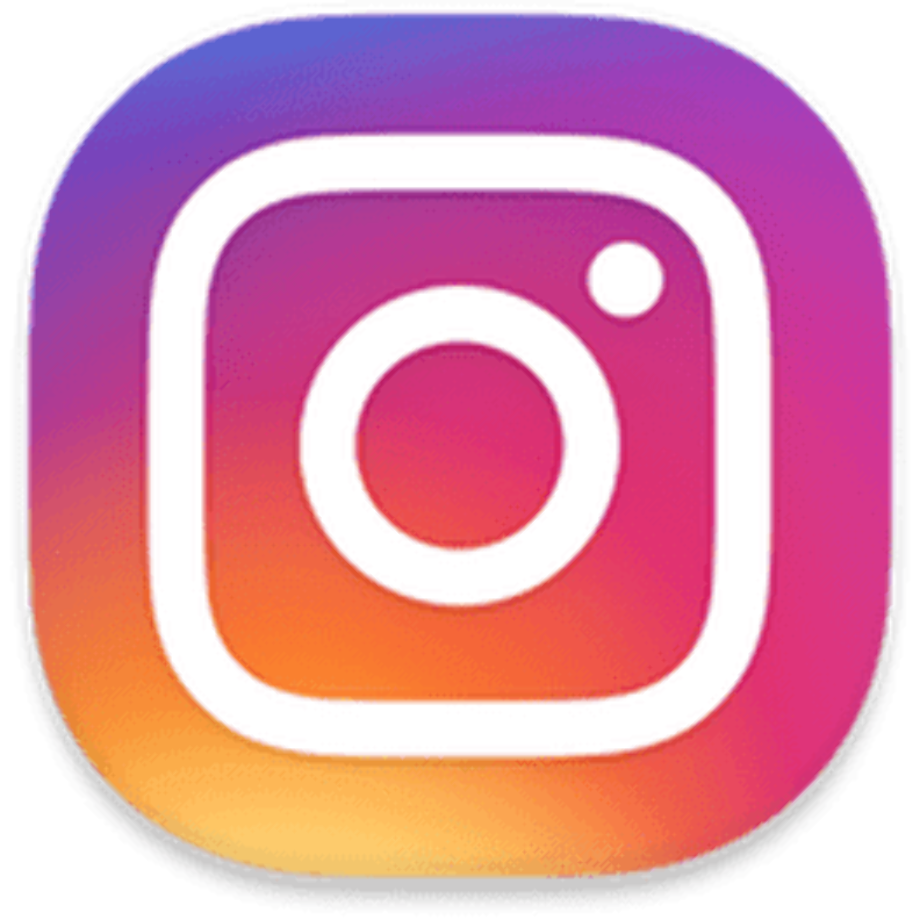 transparent instagram logo cracked