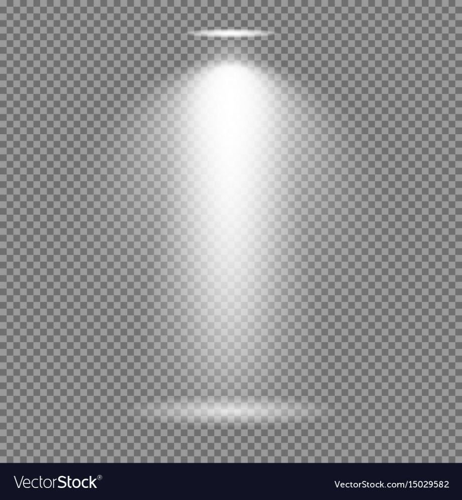 transparent image light