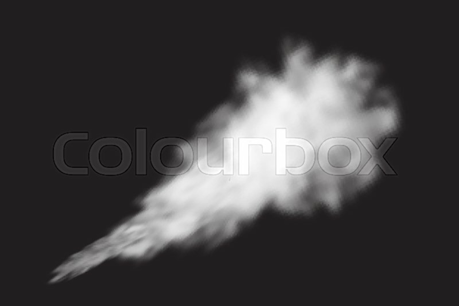 transparent smoke steam