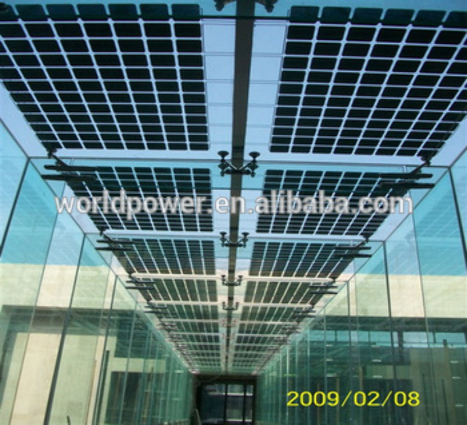 transparent solar panels bipv
