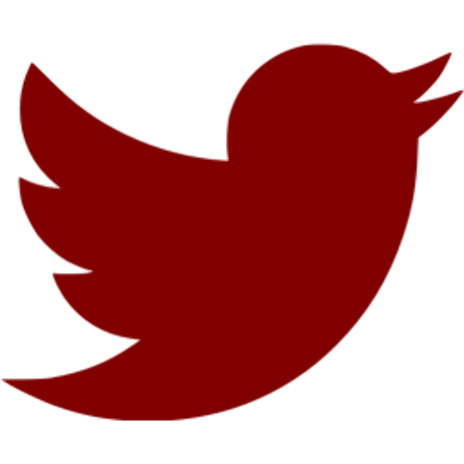 Download High Quality Transparent Twitter Logo Red Transparent Png