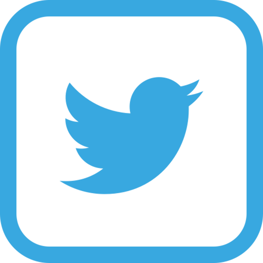 Download High Quality transparent twitter logo square Transparent PNG