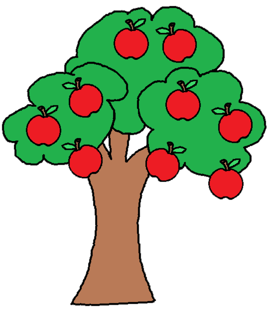Tree clipart apple