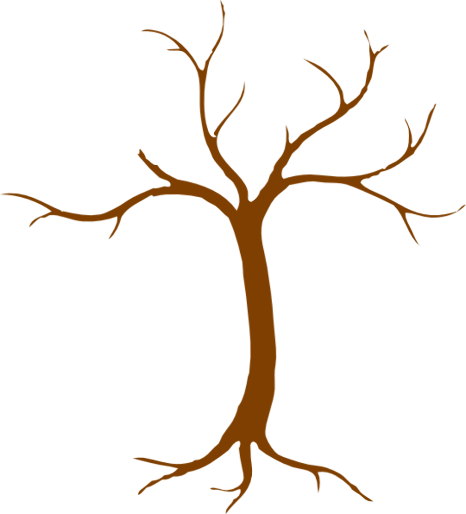 Tree clipart brown