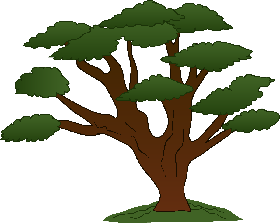 Tree clipart cartoon