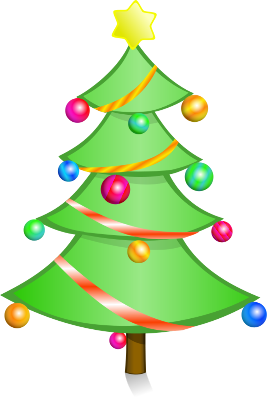 holiday clip art tree