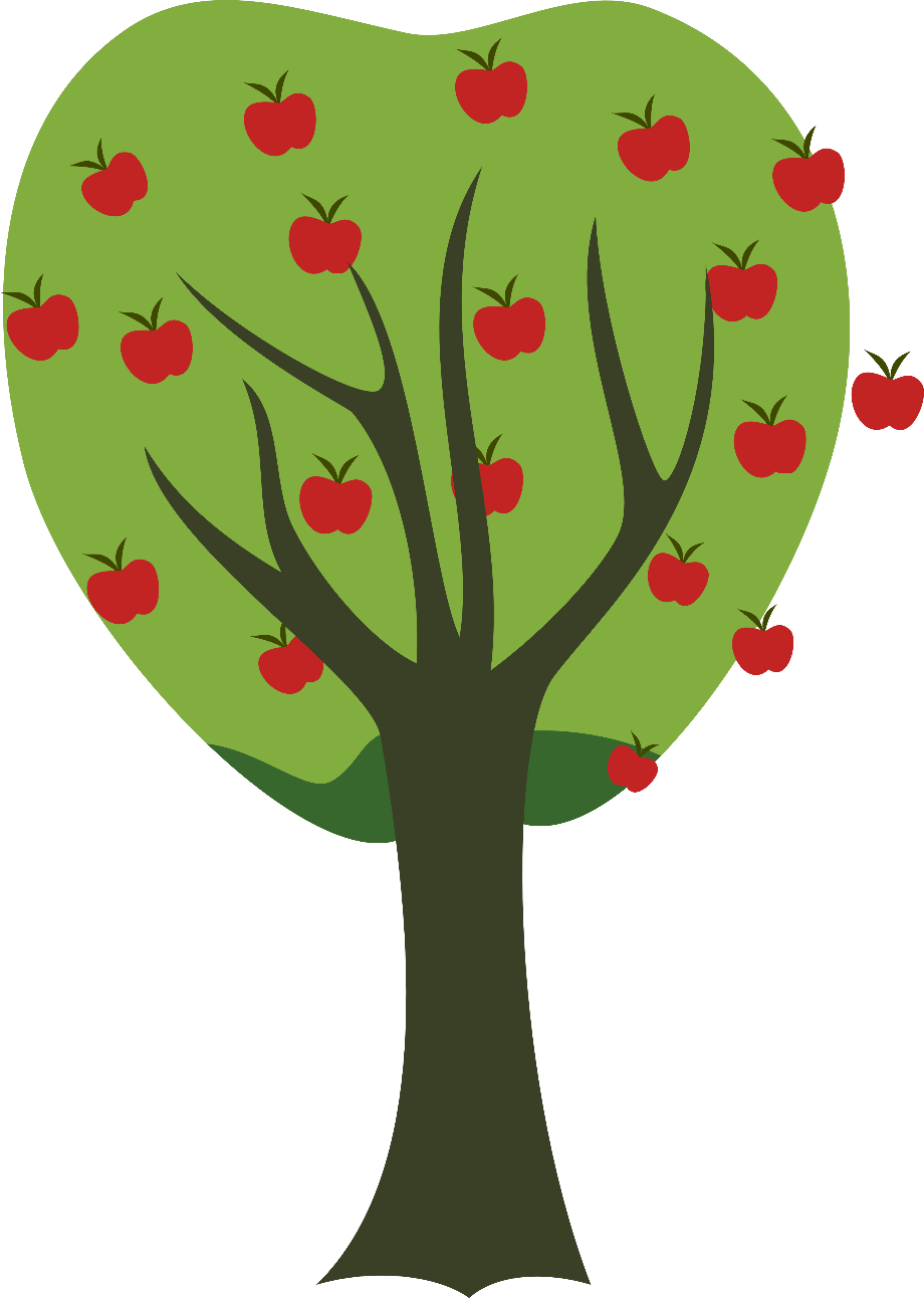 Tree clipart fruit