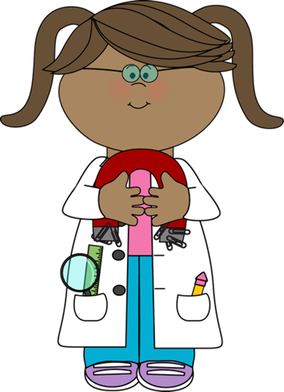 science clipart kid
