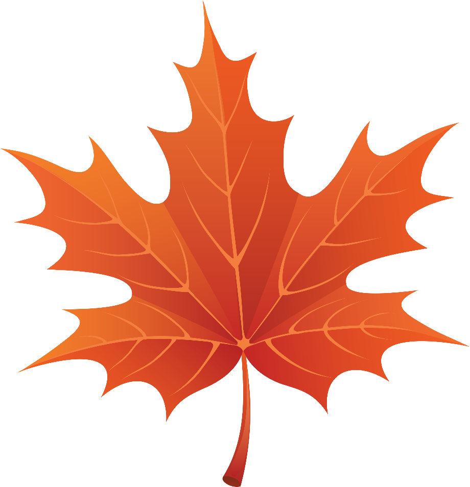 fall leaf clipart large