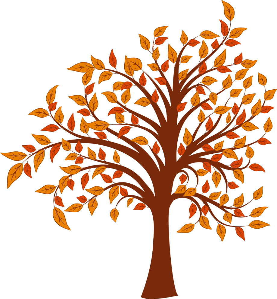 fall clipart tree