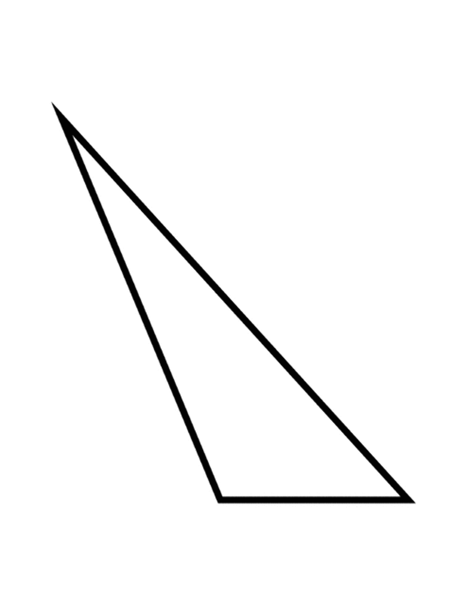triangle clipart obtuse