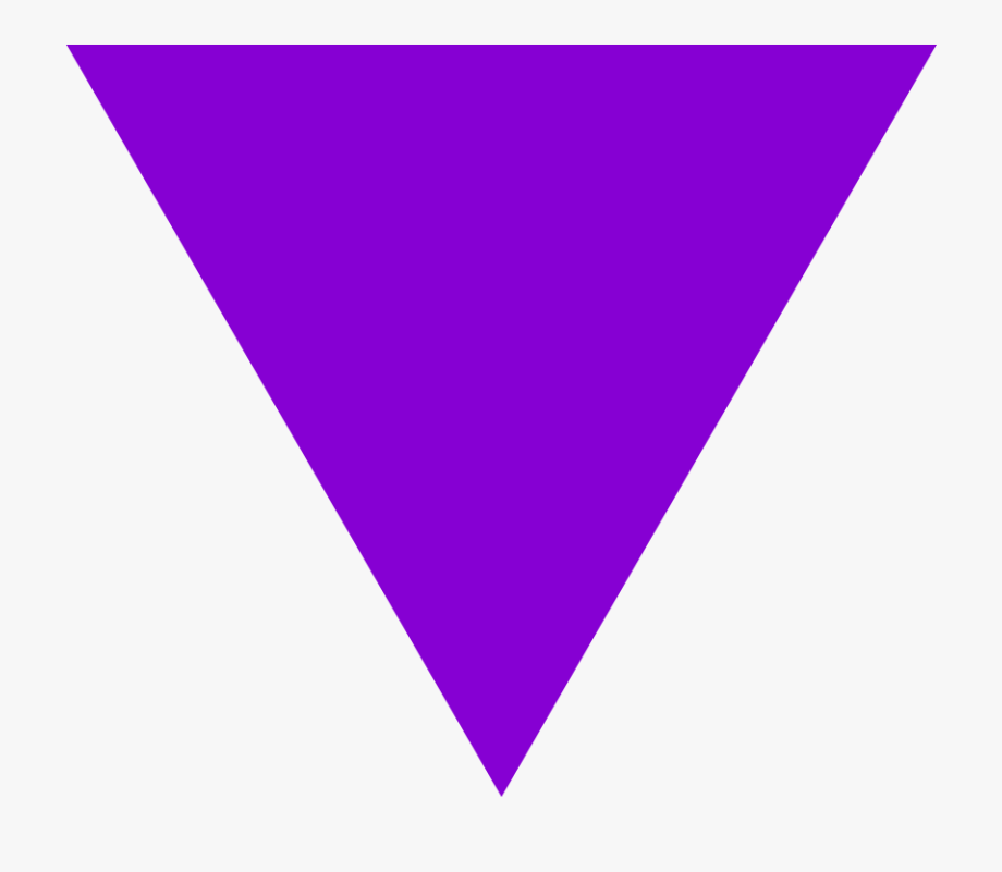 triangle clipart violet