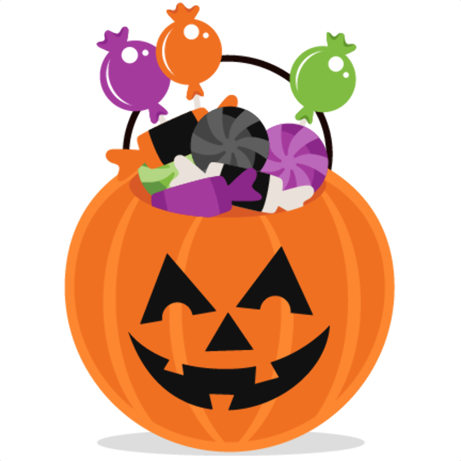 trick or treat clipart silhouette